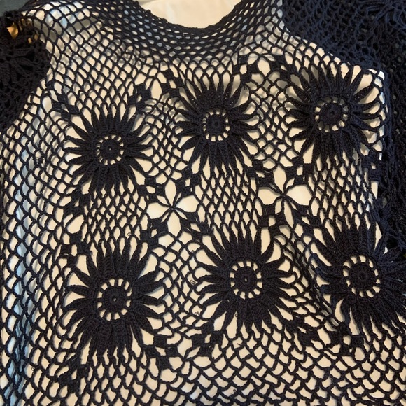 Cotton crochet free people top - Picture 6 of 7